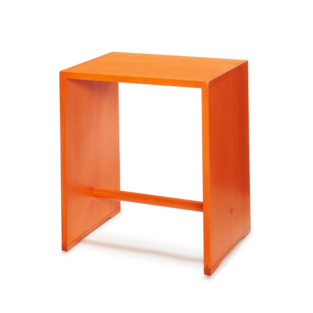 WB Form Max Bill ulmer hocker leuchtorange 