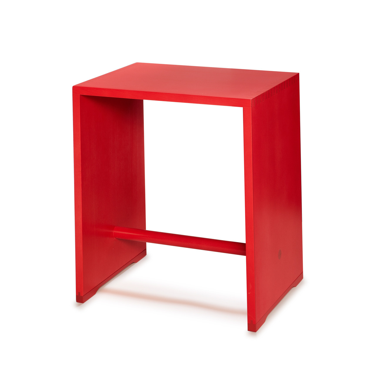 WB Form Max Bill ulmer hocker feuerrot 
