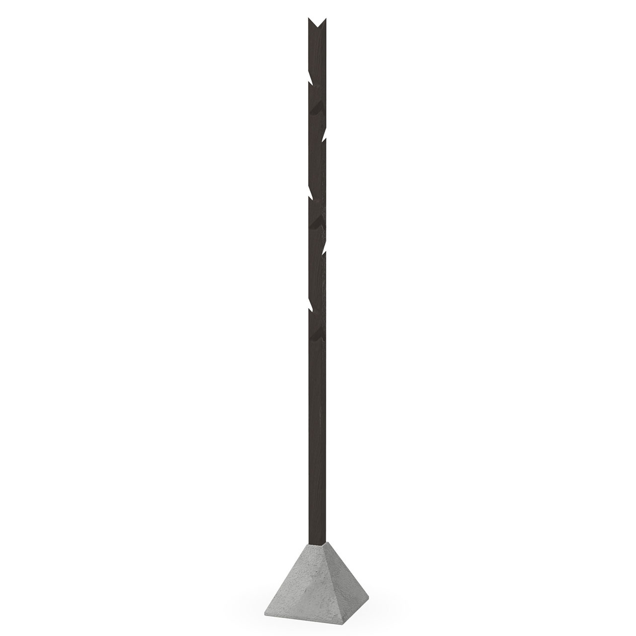 Kleiderständer Tee Dark Chocolate Ton