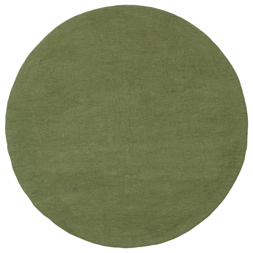 Teppich Mono Rund My Felt
