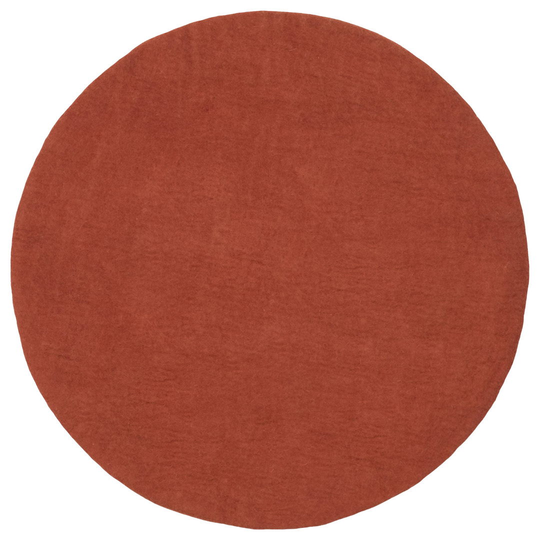 Teppich Mono Rund My Felt