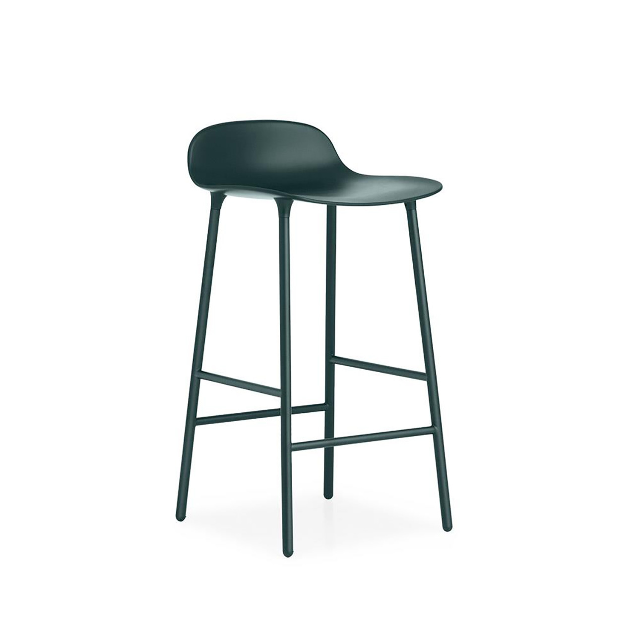 Barhocker Form mit Stahlgestell