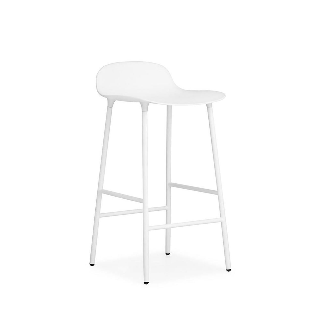 Barhocker Form mit Stahlgestell