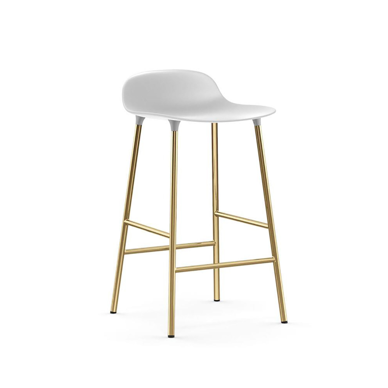Barhocker Form mit Stahlgestell