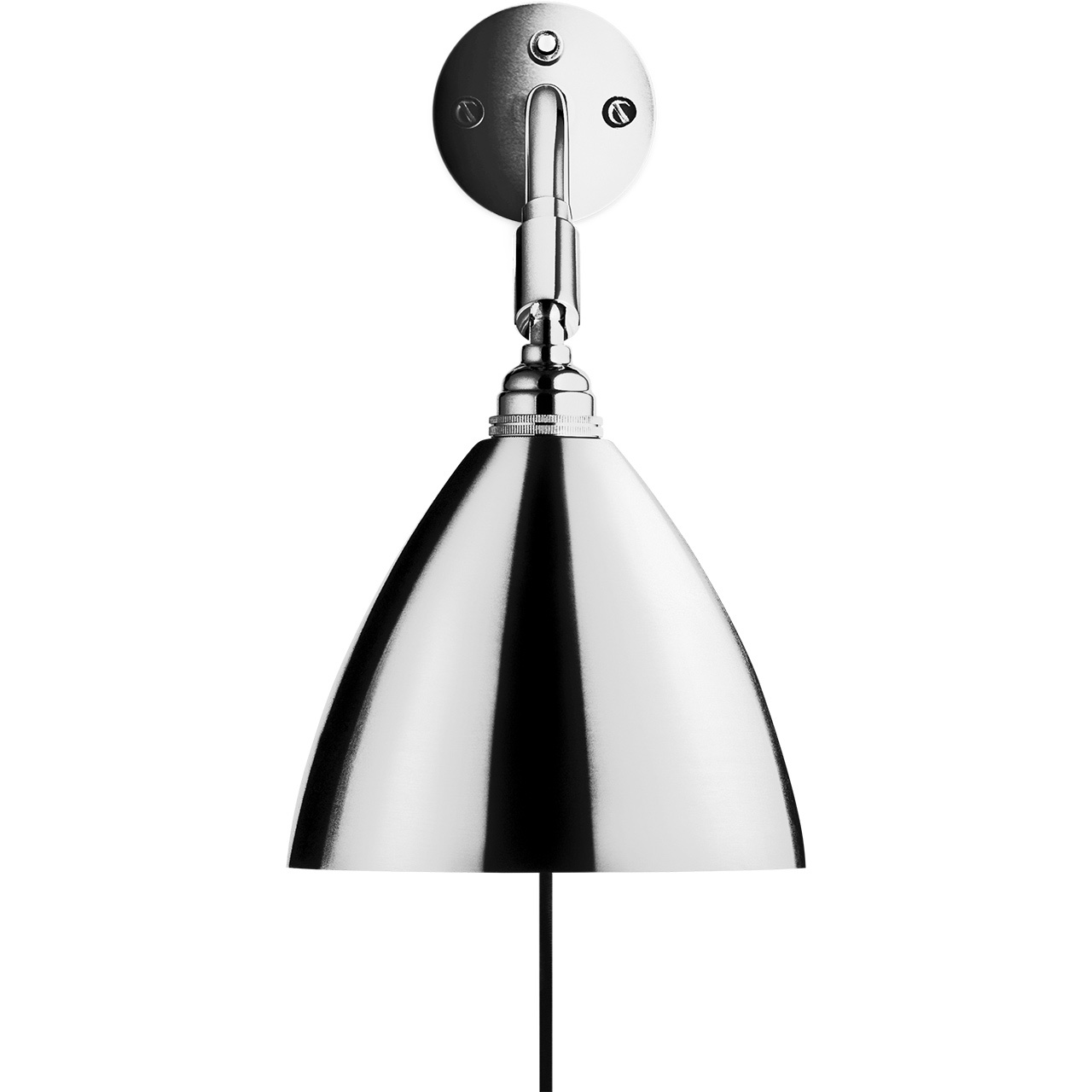 Wandleuchte Bestlite BL7 mit Chromgestell