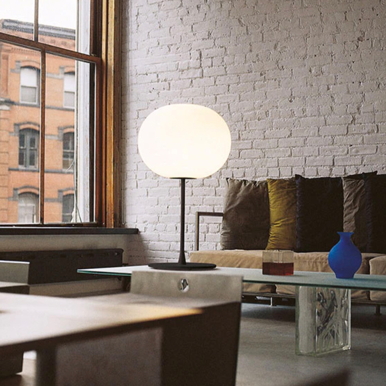 Leuchte Glo Ball Tisch Flos