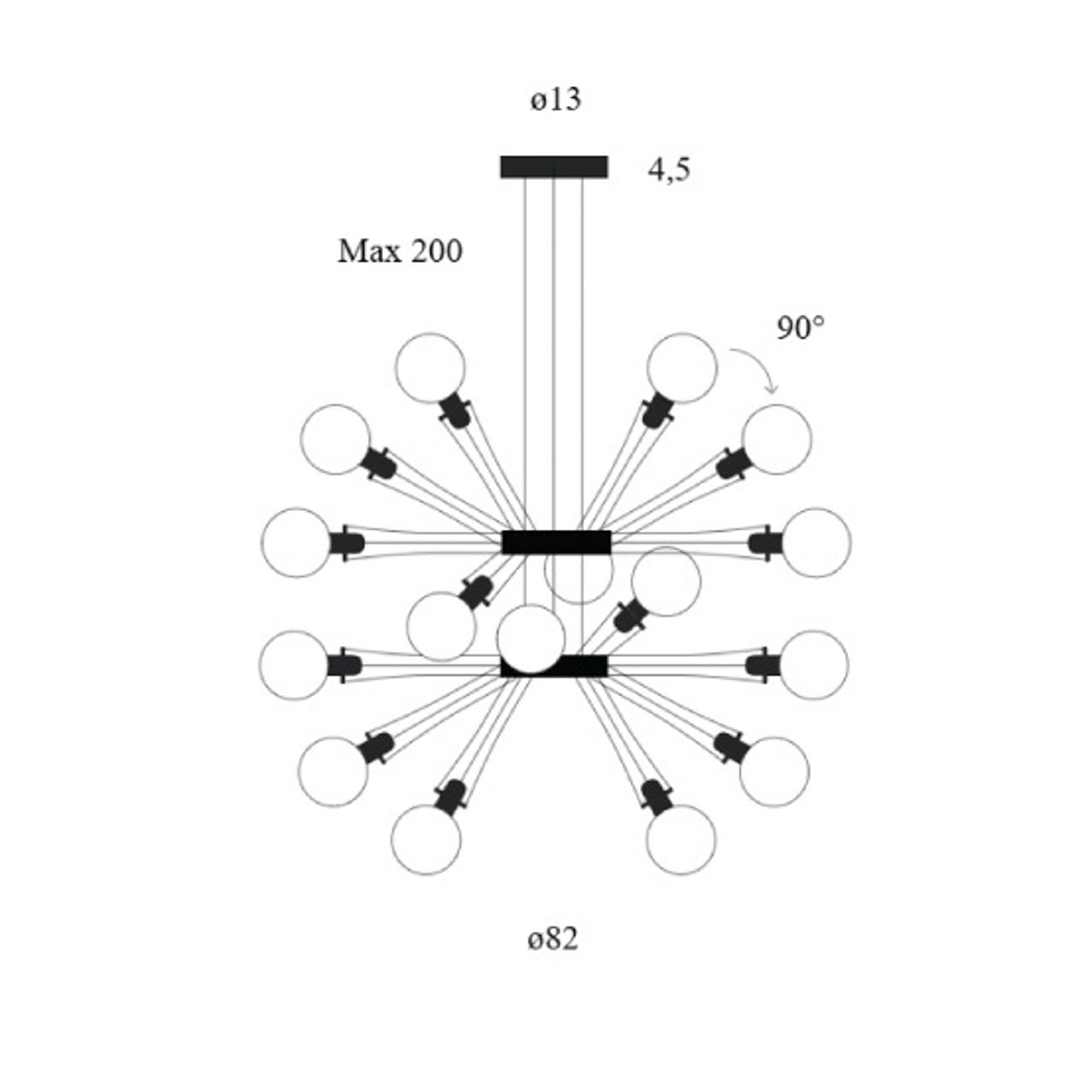 Pendelleuchte Matrix Doppia