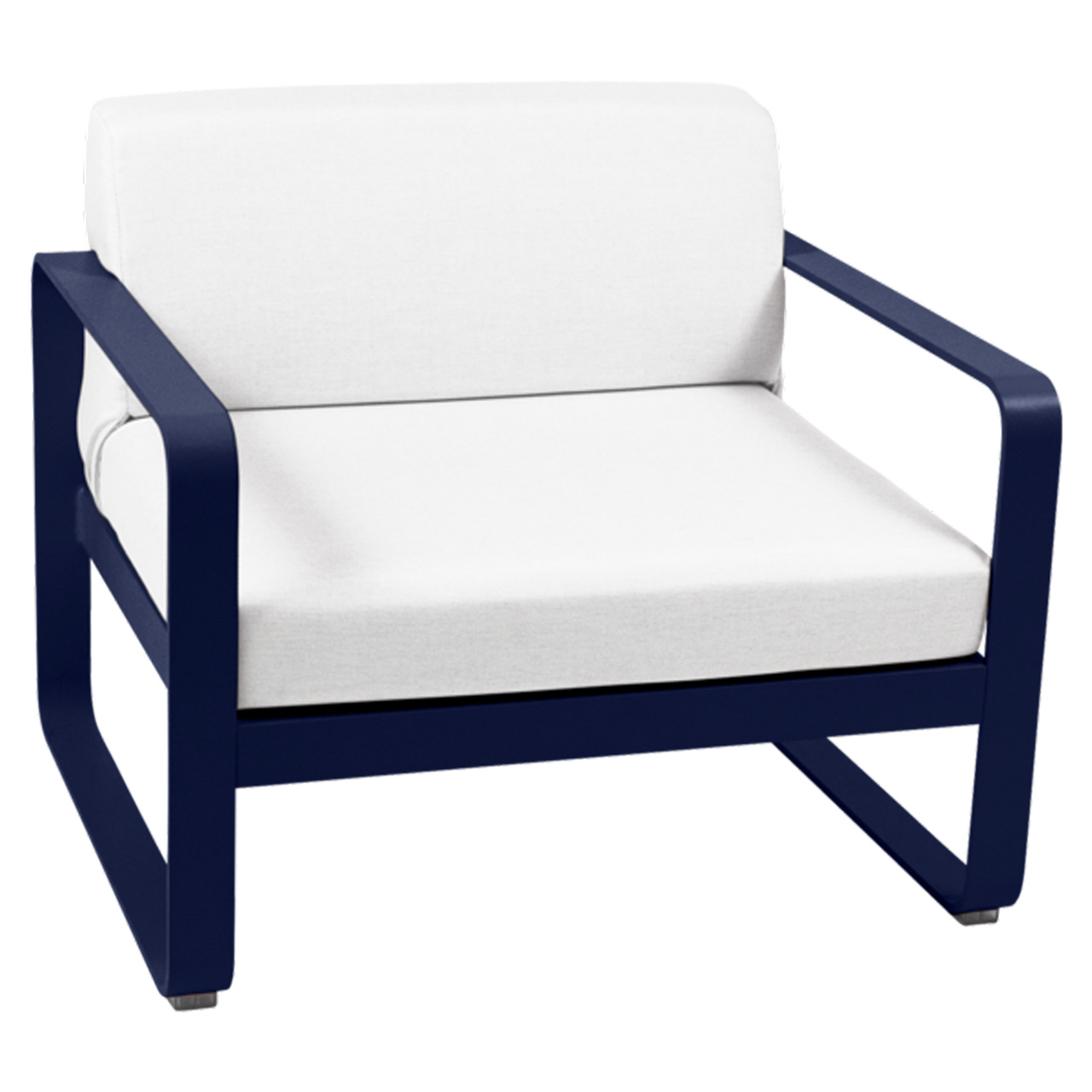 Abyssblau Loungesessel Bellevie Fermob