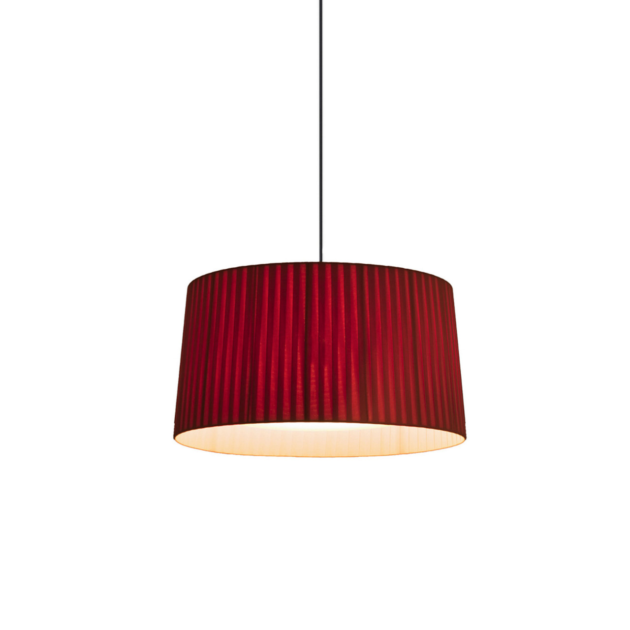 Santa & Cole Hängeleuchte von 'Santa & Cole'  Rot,  Klein / ø 45 cm