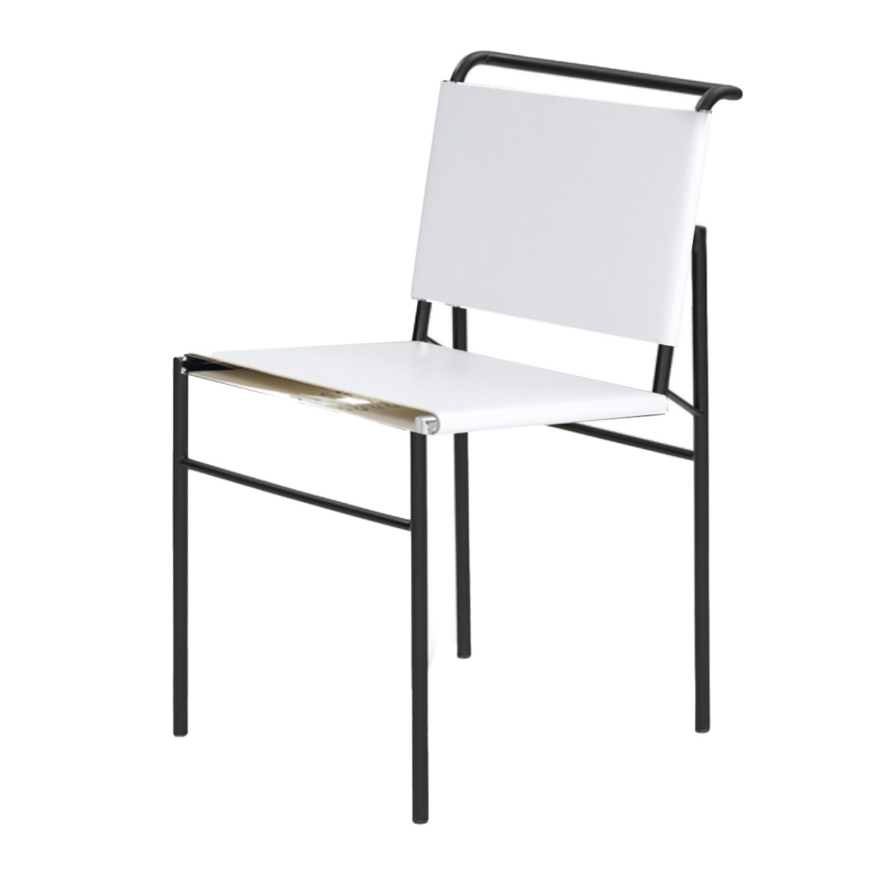 Classicon 'Roquebrune' Chair  Schwarz,  Weiss