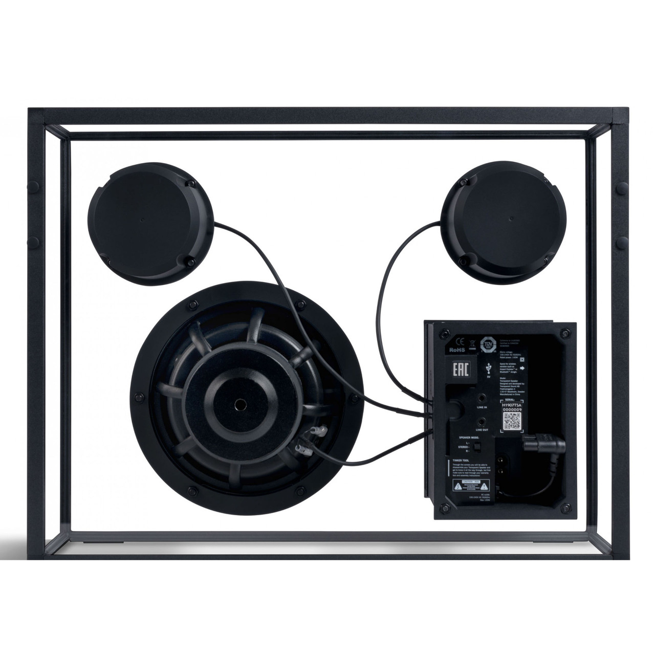 Transparentsound Transparent Speaker 'TS-B-B'  One-size