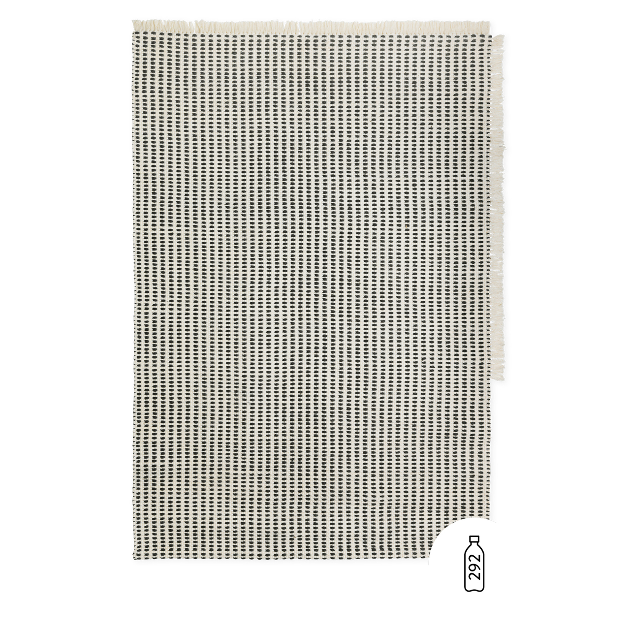 Ferm Living Teppich 'Way'  Offwhite