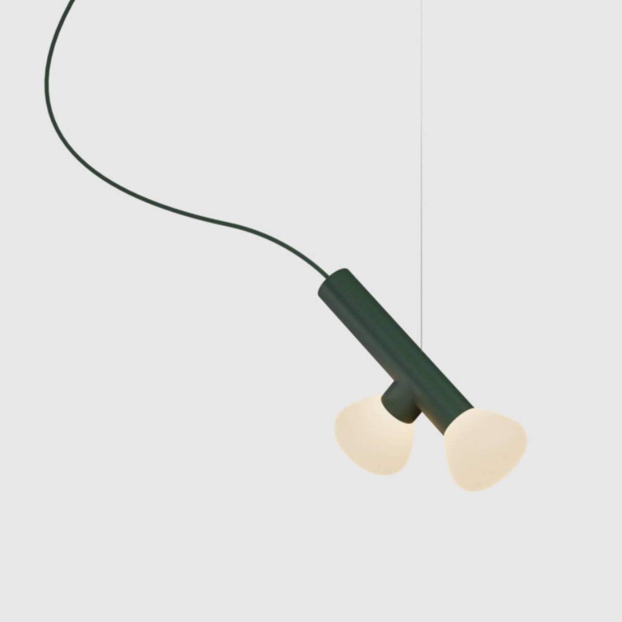 Lambert & Fils Pendelleuchte 'Parc 03'  Grün