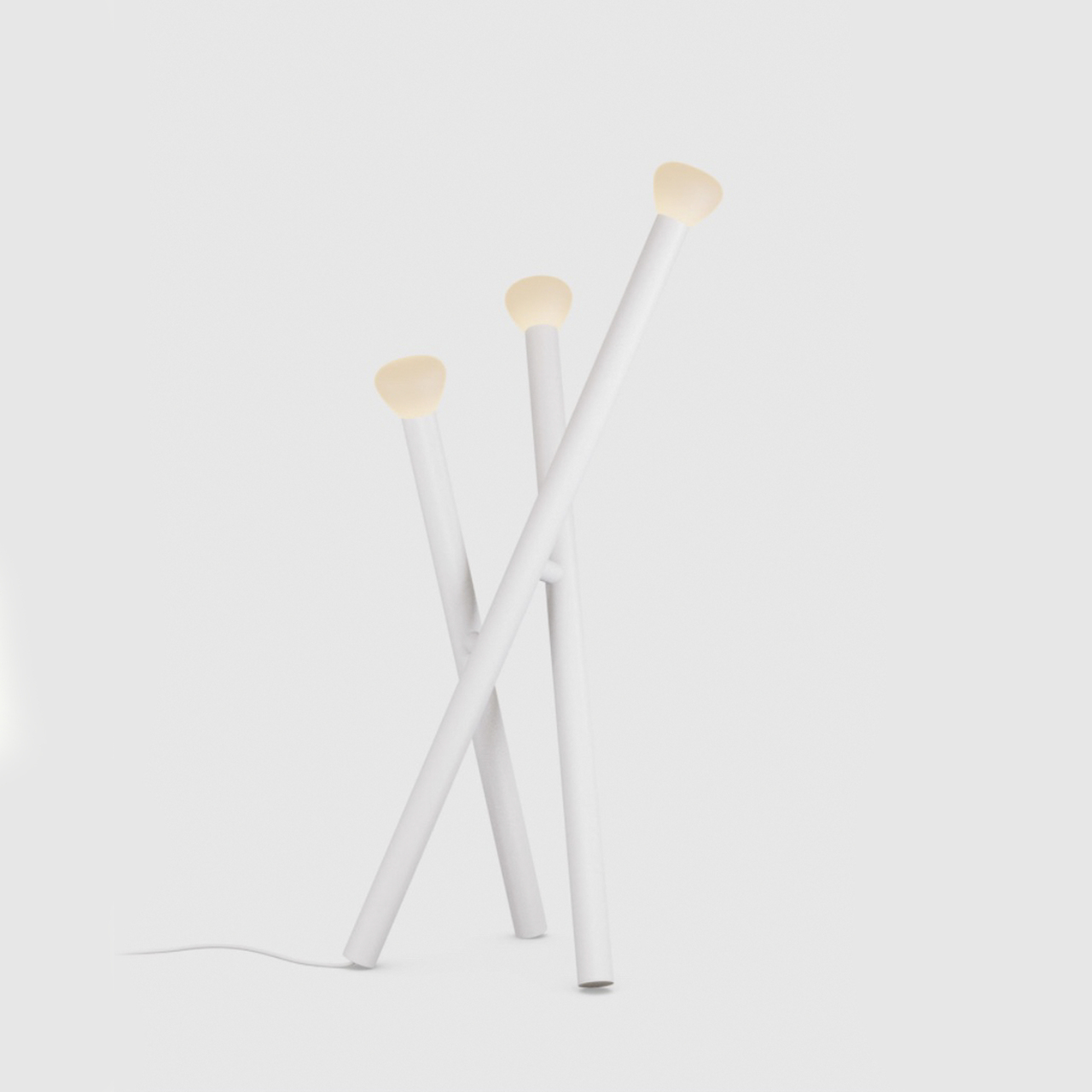 Lambert & Fils Stehleuchte 'Parc 05'  Weiss