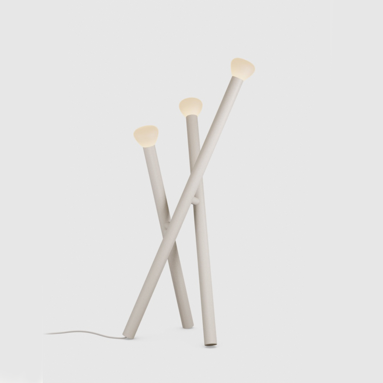 Lambert & Fils Stehleuchte 'Parc 05'  Beige