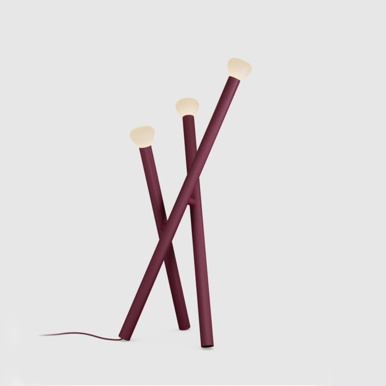 Lambert & Fils Stehleuchte 'Parc 05'  Burgundy