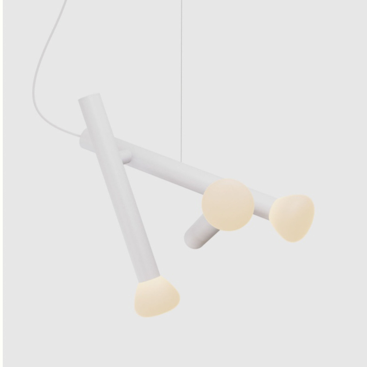 Lambert & Fils Pendelleuchte 'Parc 04'  Weiss