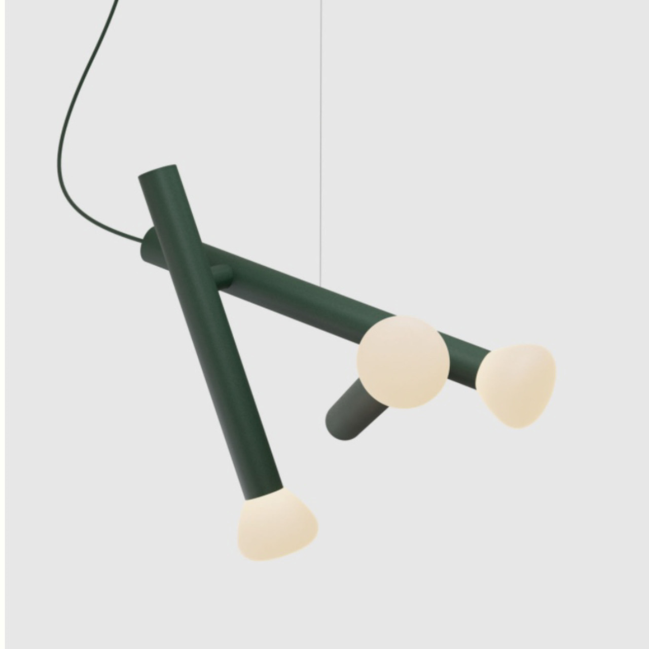 Lambert & Fils Pendelleuchte 'Parc 04'  Grün