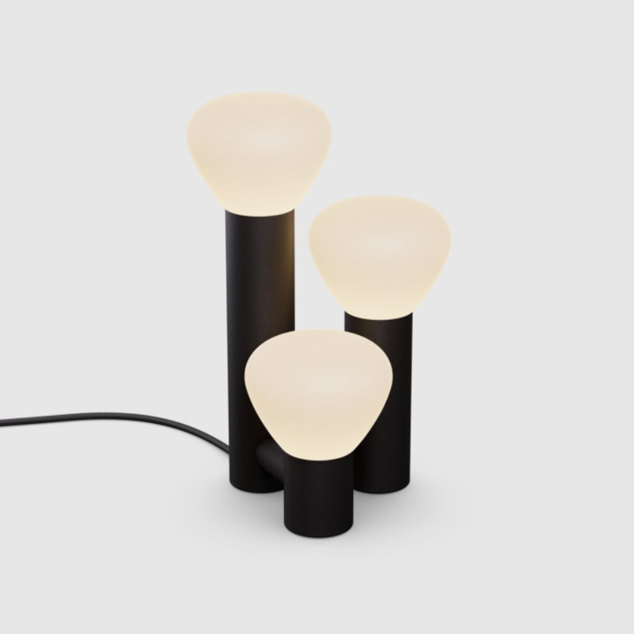 Lambert & Fils Tischleuchte 'Parc 06'  Schwarz,  Hand-Schalter