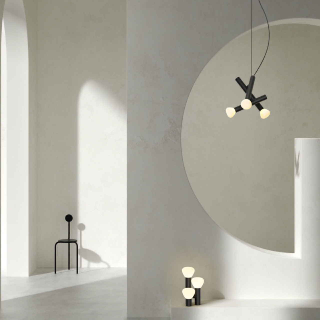 Lambert & Fils Tischleuchte 'Parc 06' 