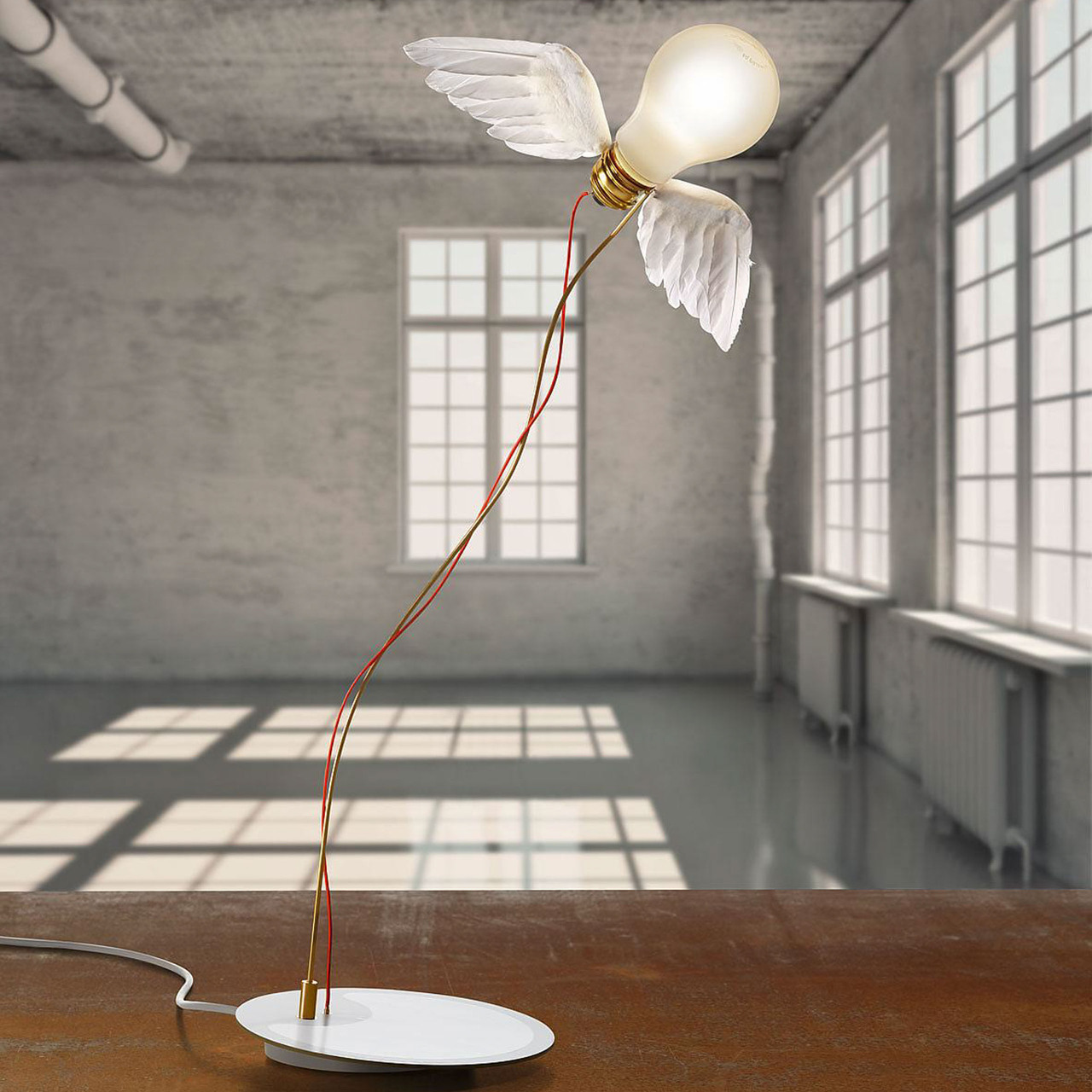 Ingo Maurer Tischleuchte 'Lucellino LED TRI-R'  Standard