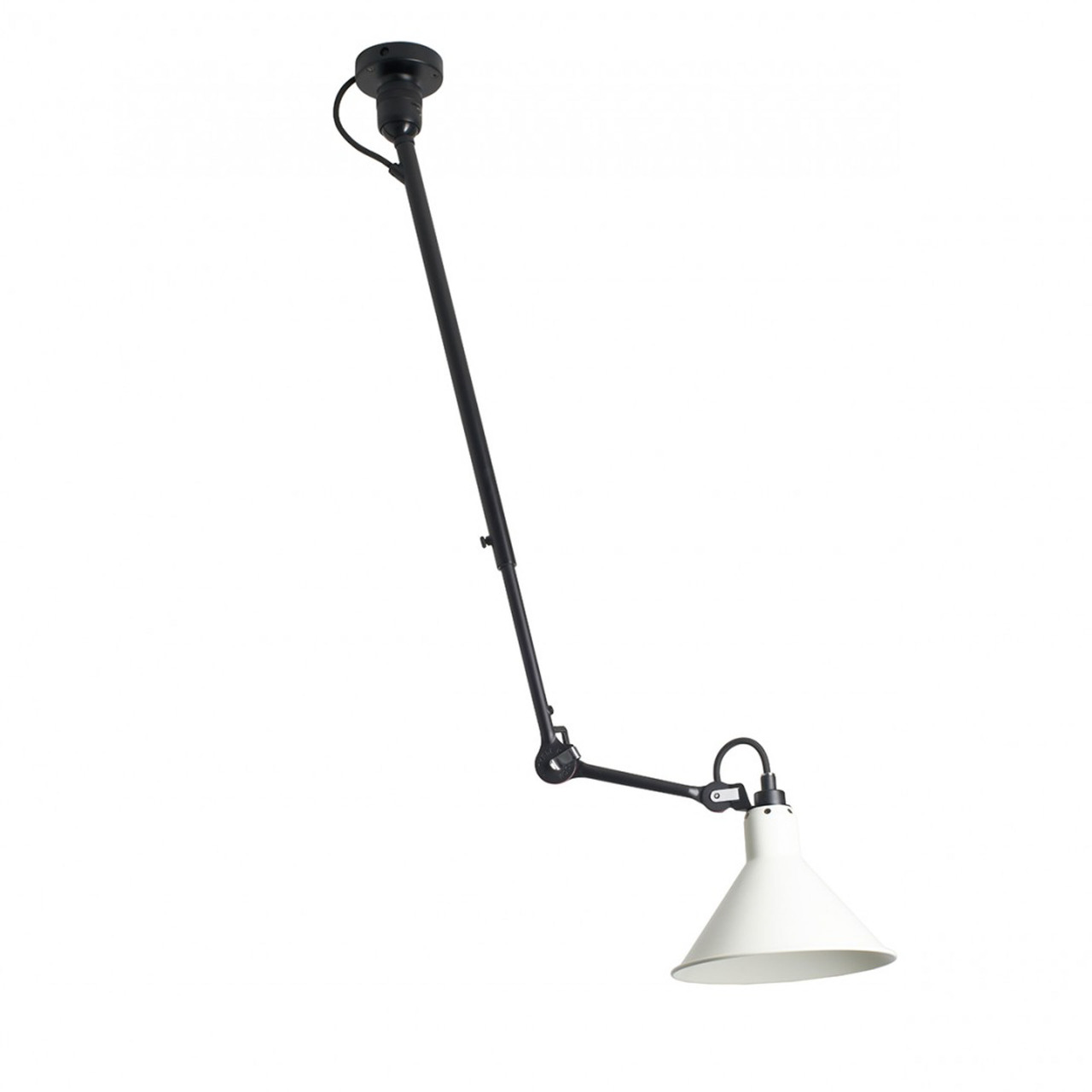 DCW Éditions Kegelförmige 'Lampe Gras N°302'   Schwarz-Weiss,  Kegelförmig