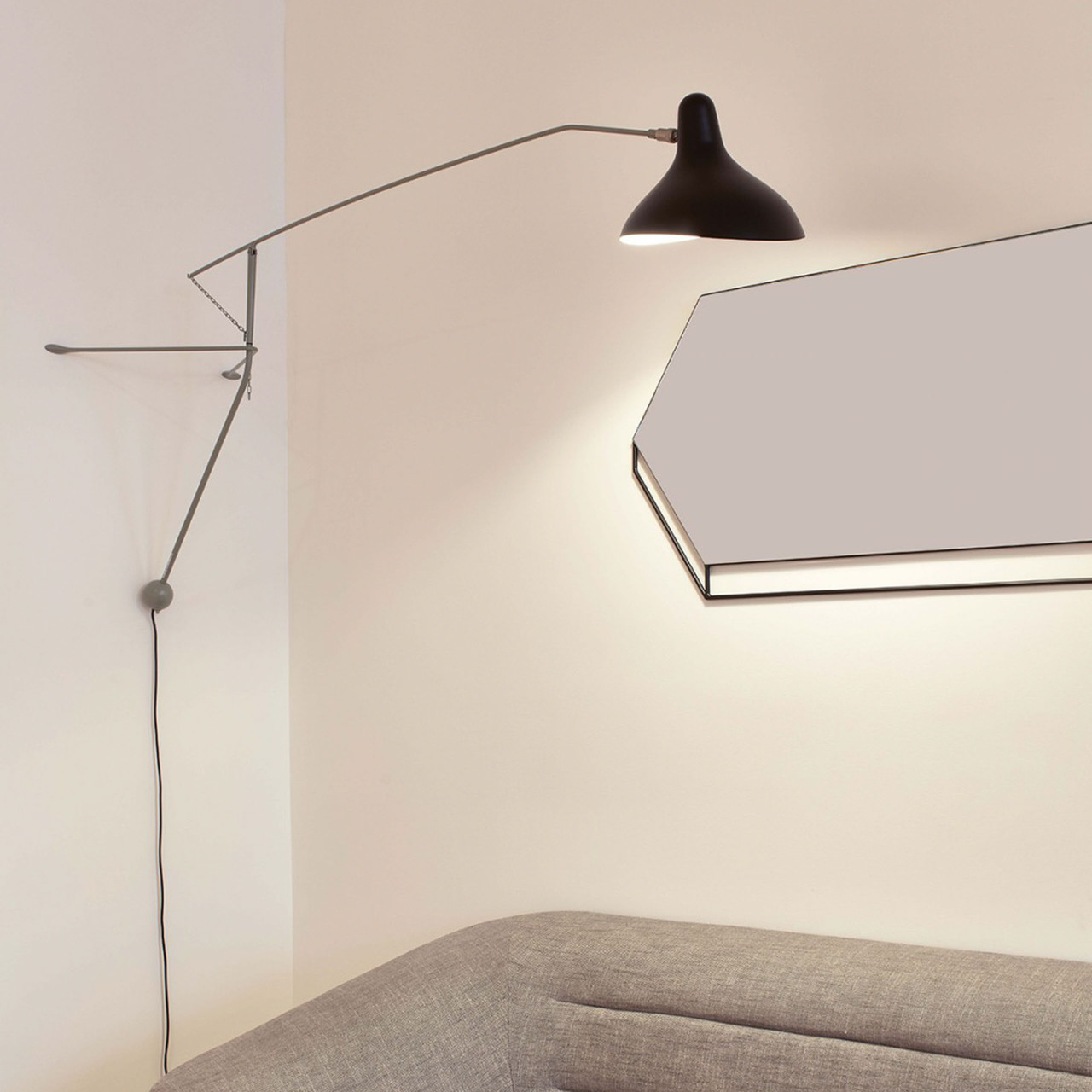 DCW Éditions Wandleuchte 'Mantis BS2 Mini'