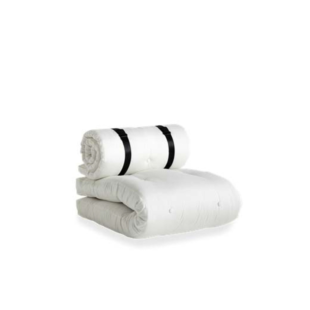 Karup Design Sitzkissen 'Buckle-Up Out' Weiss