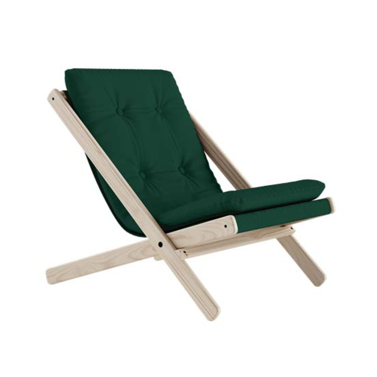 Karup Design Klappstuhl 'Boogie' Natur, Waldgrün