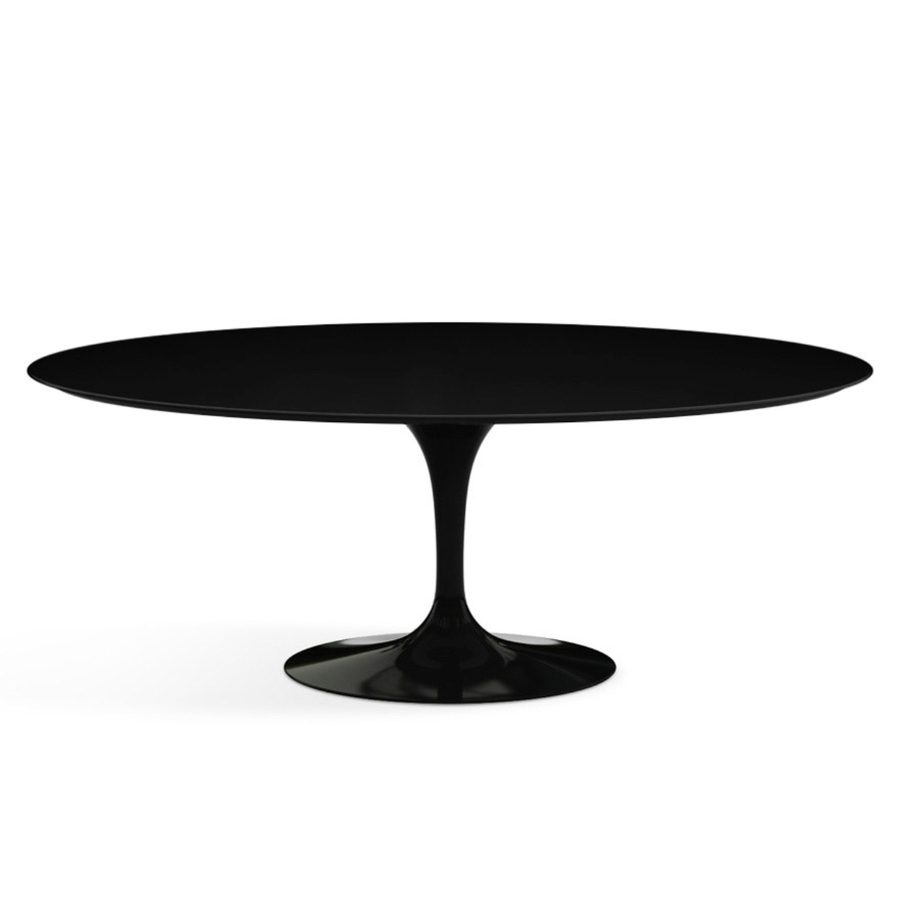 Knoll International Esstisch 'Saarinen' Schwarz lackiert, Schwarz, L: 198 cm