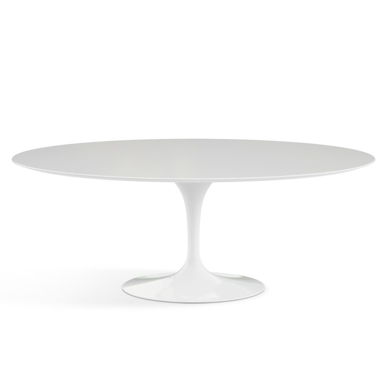 Knoll International Esstisch 'Saarinen' Weiss lackiert, Weiss, L: 198 cm