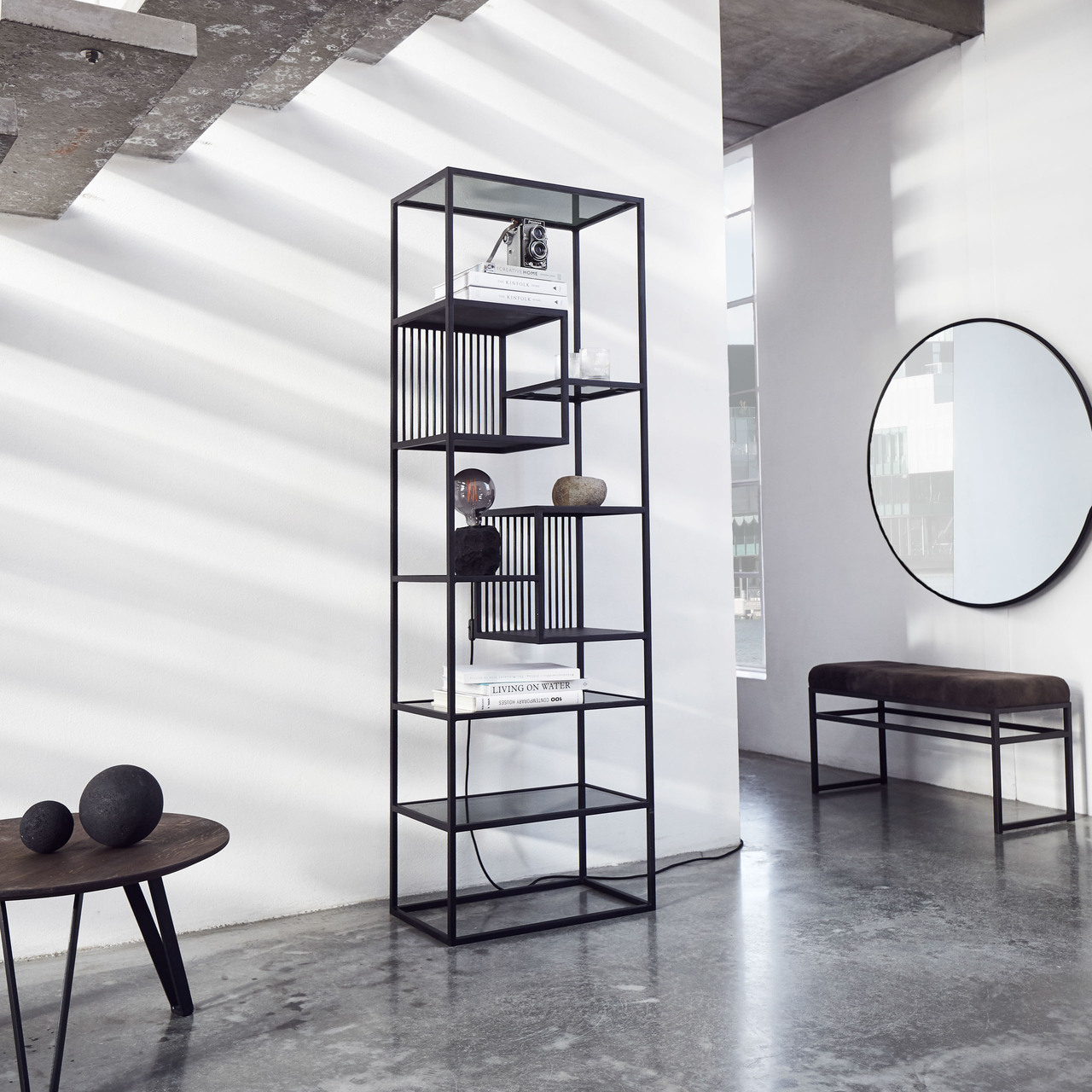 MUUBS runder Wandspiegel 'Copenhagen'