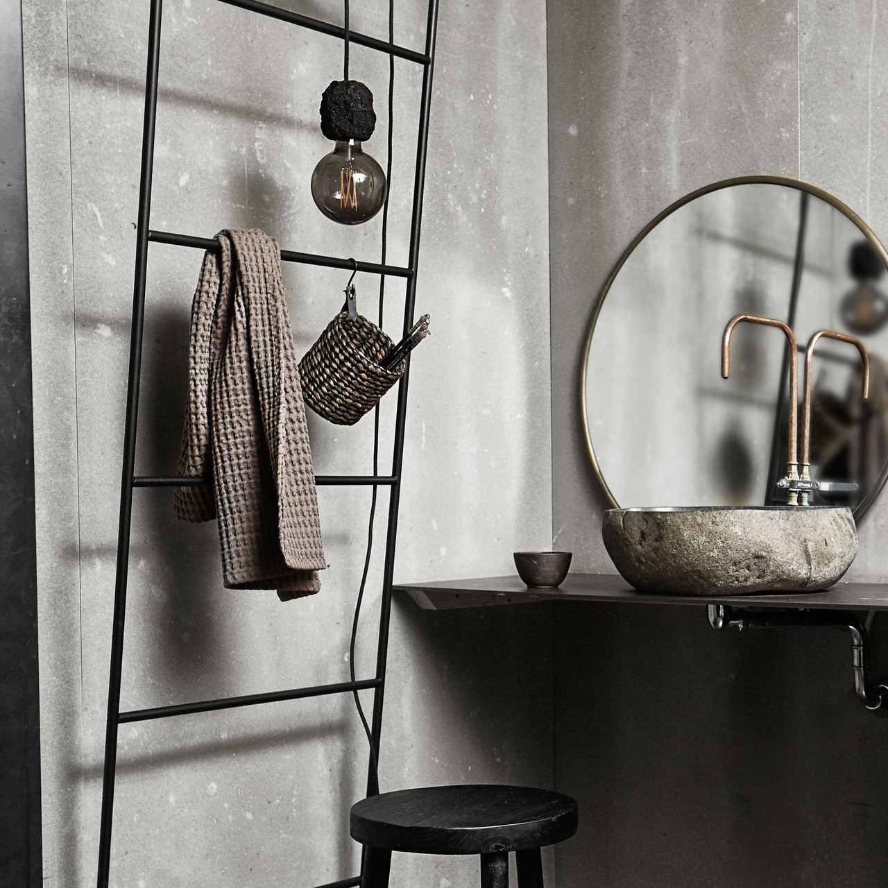 MUUBS runder Wandspiegel 'Copenhagen'