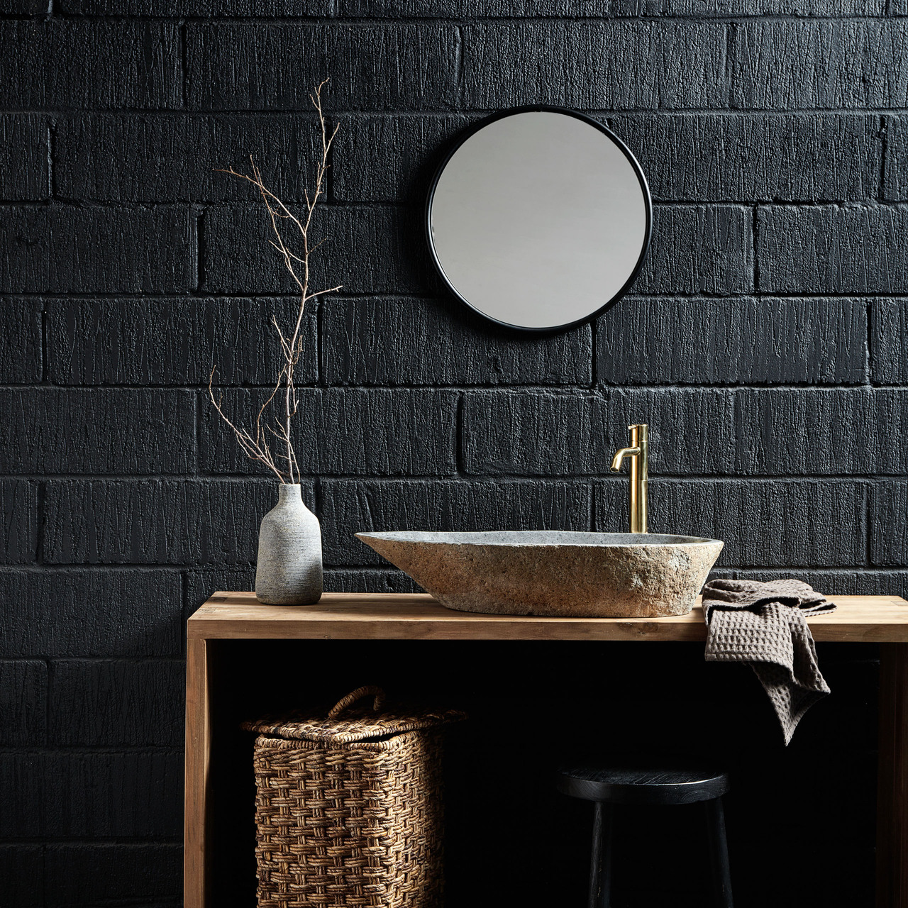 MUUBS runder Wandspiegel 'Copenhagen'