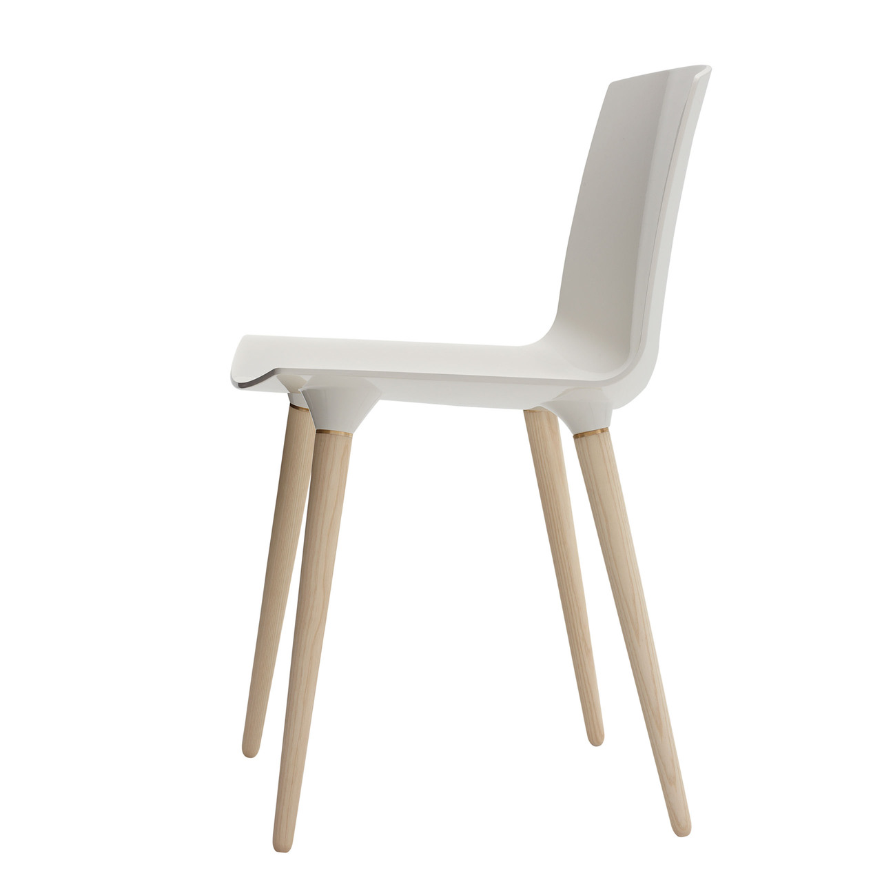 Andersen Furniture 'TAC' The Andersen Chair Matt Weiss (RAL 9010), Eiche weisspigmentiert lackiert