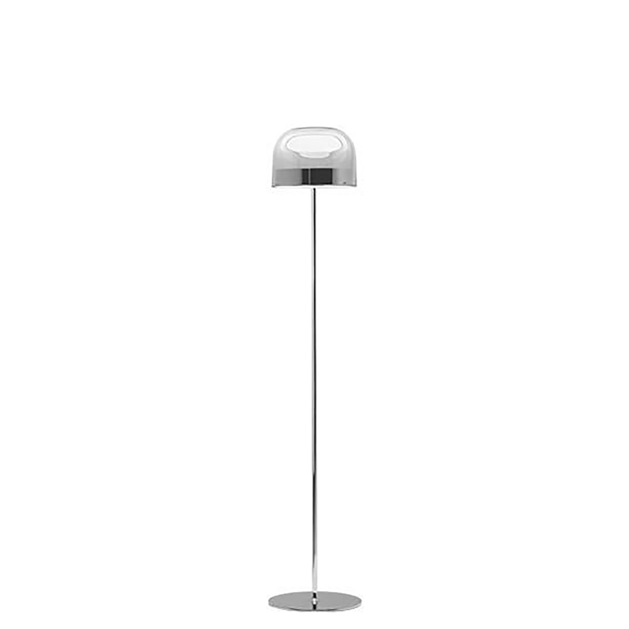 FontanaArte Stehleuchte 'Equatore' Chrom, 135 cm