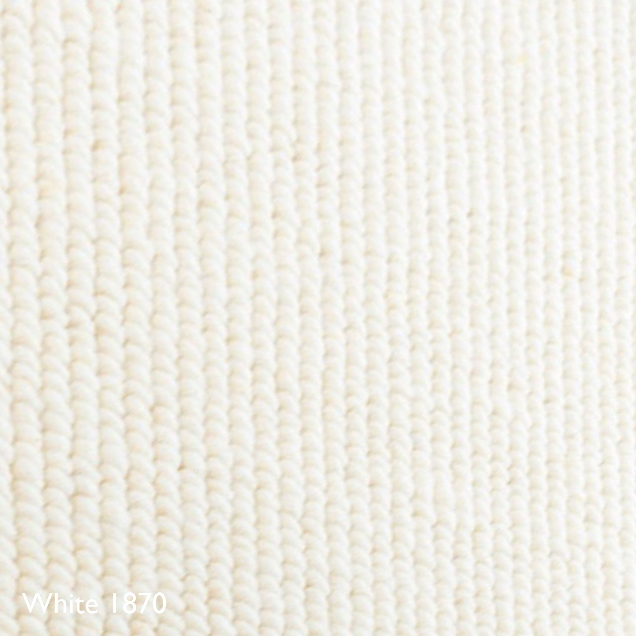 Farbkachel B.I.C Carpets White 1870