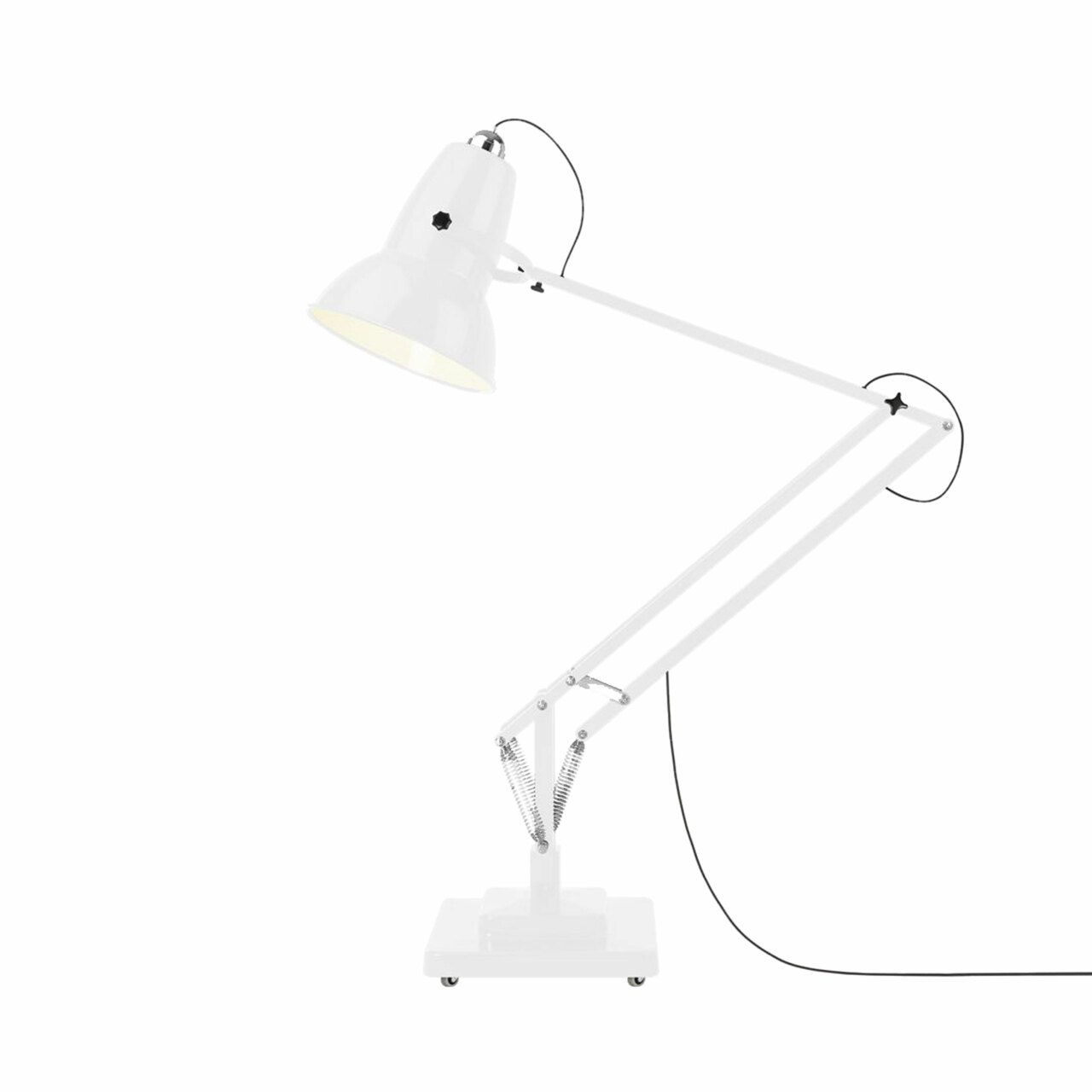 Anglepoise grosse Stehleuchte 'Giant 1227' Alpinweiss