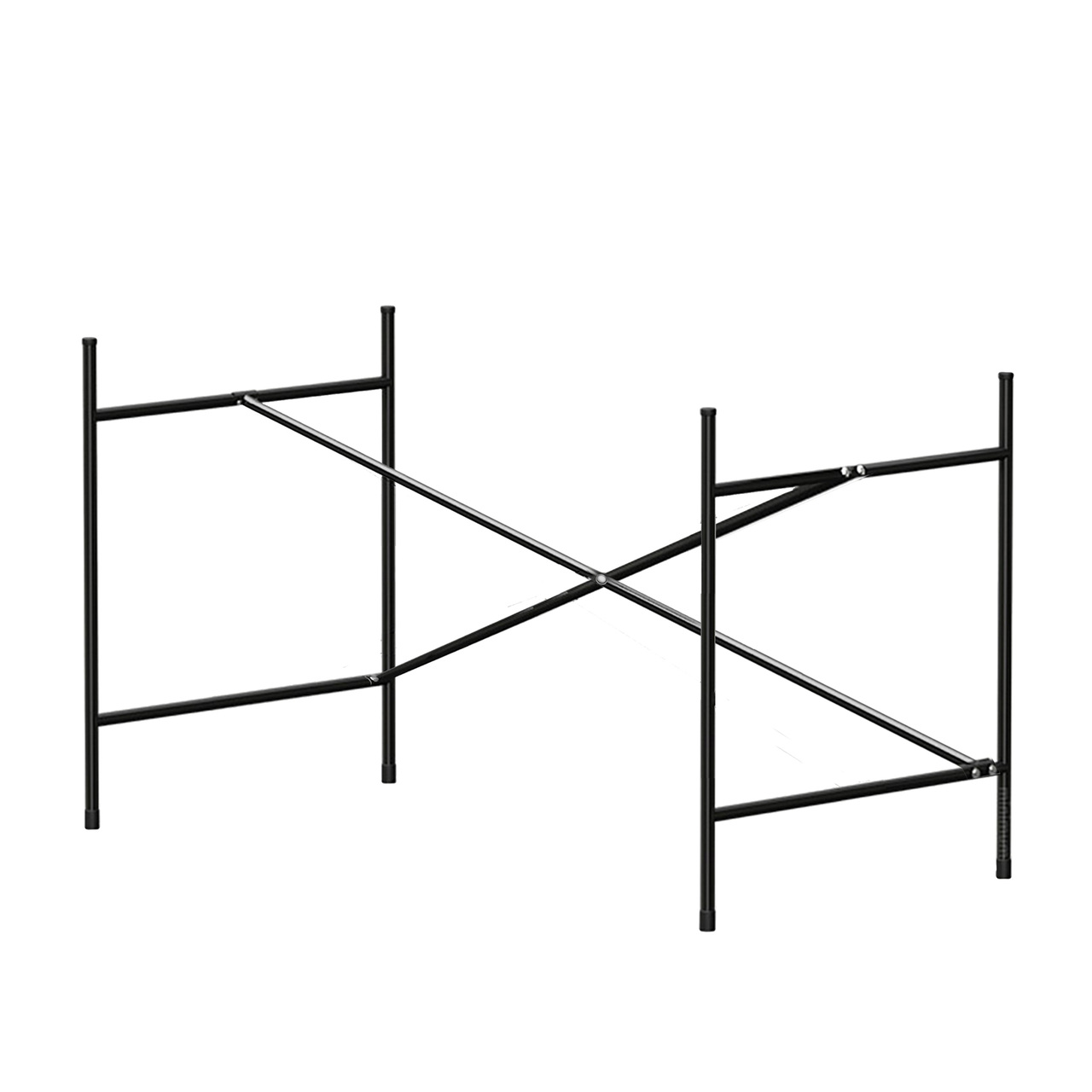 Richard Lampert  Tischgestell 'Egon Eiermann 2' L: 100 / B: 78 cm, Schwarz, Exzentrisch