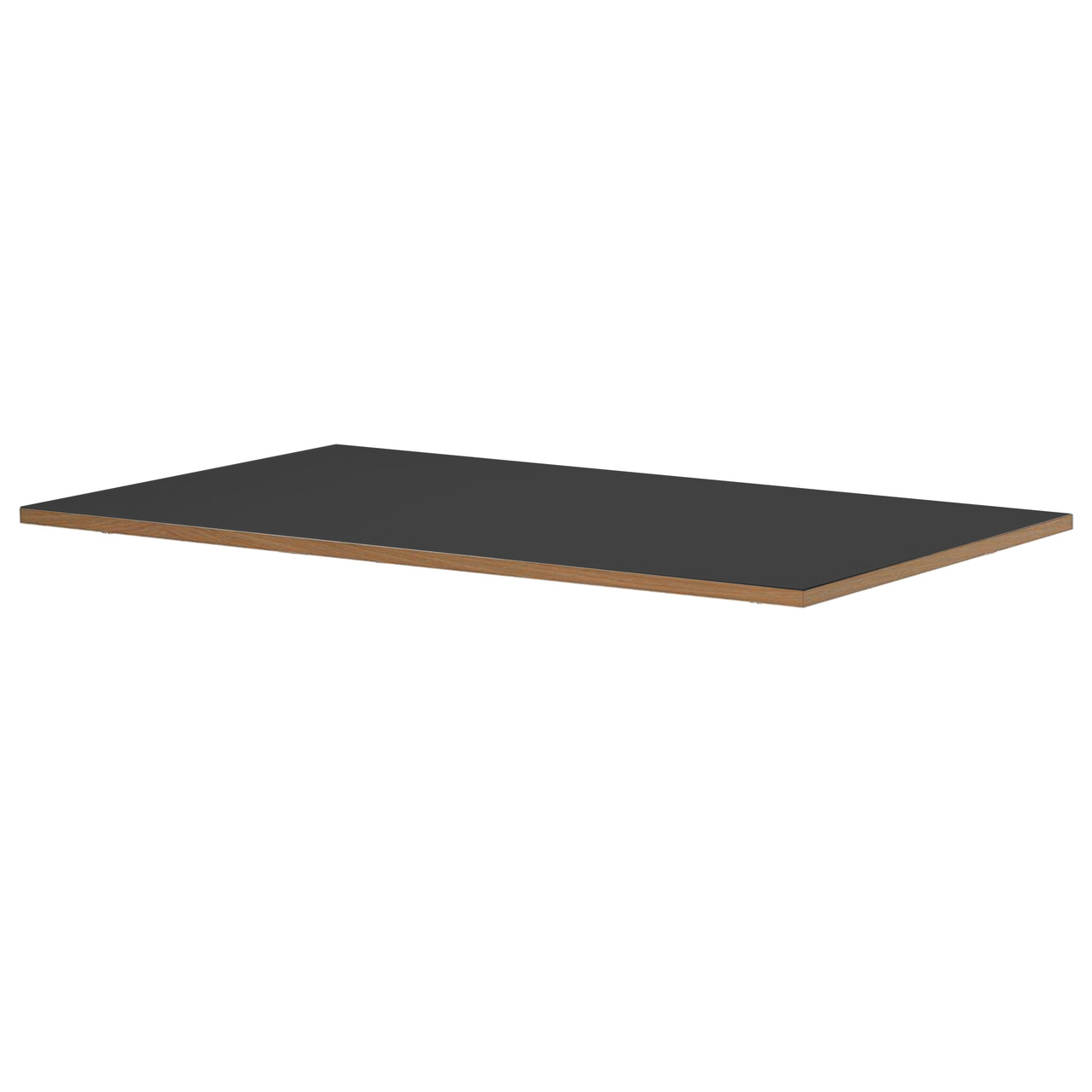 Richard Lampert  Tischplatten Eiermann Linoleum schwarz 200 x 90 cm (geeignet für grosses Gestell)