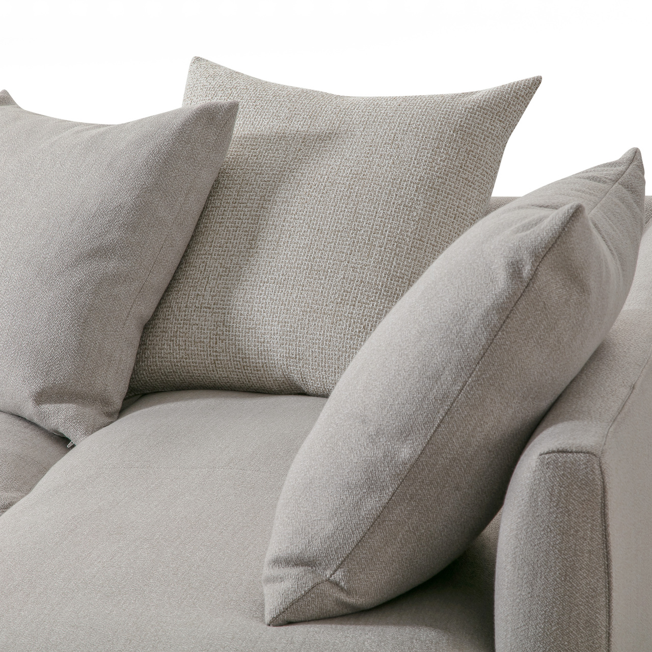 Wendelbo Sofa 'Blade' mit Chaiselongue im Stoff 'Sasso'