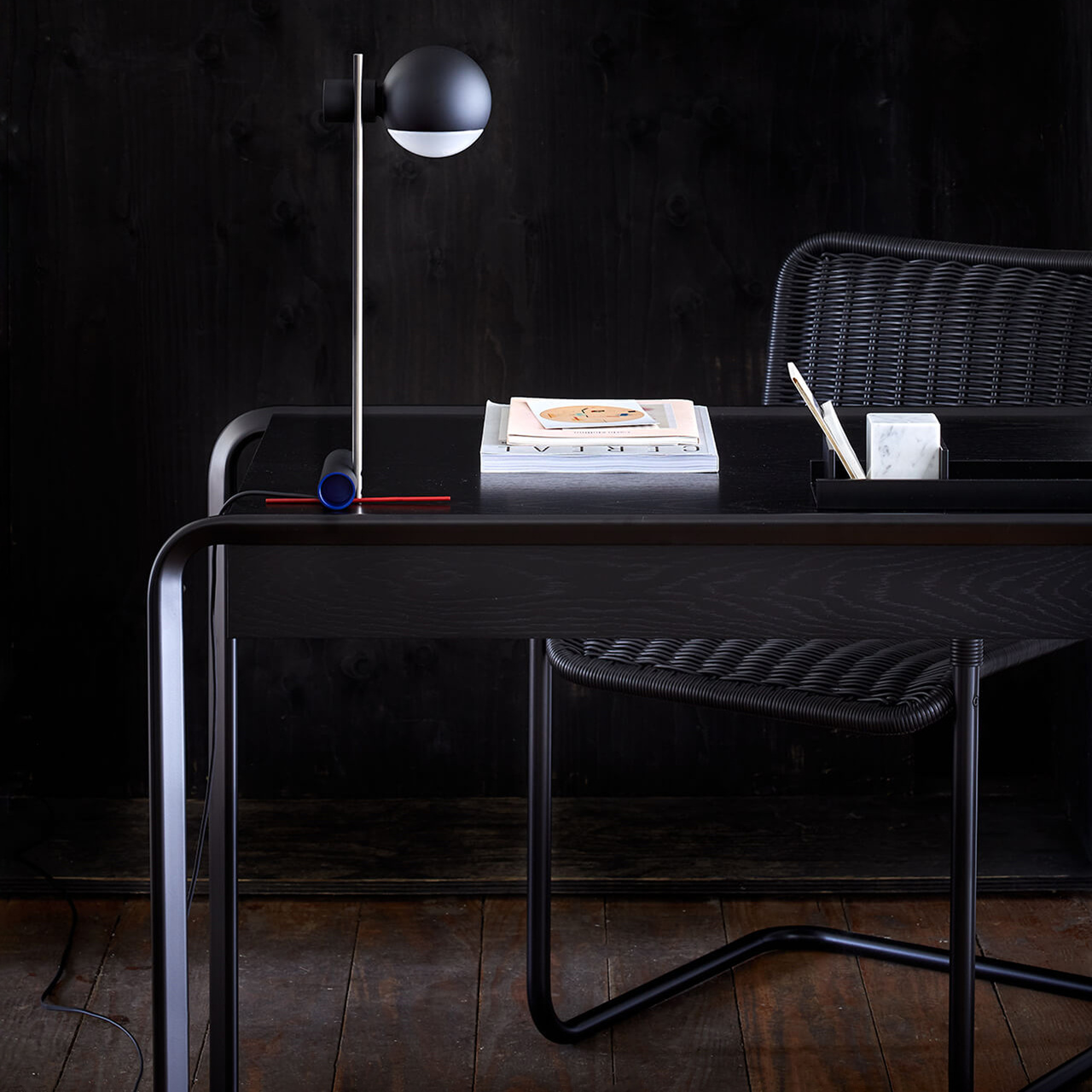 Minimalistische Tischleuchte 'L25'