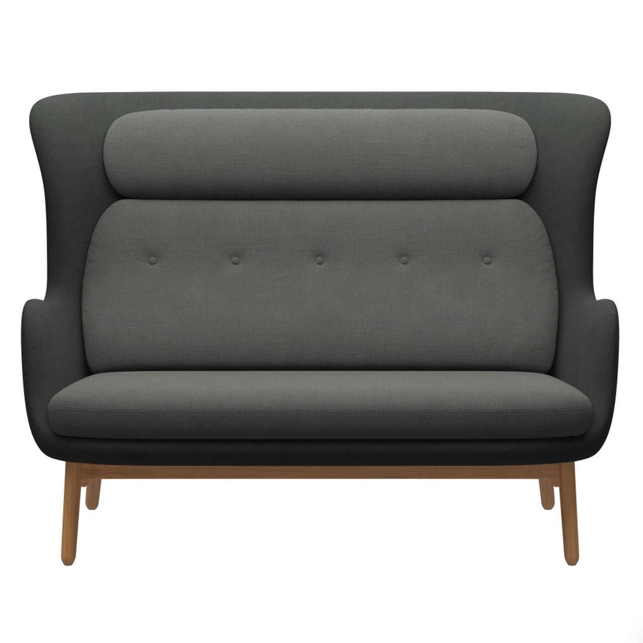 Fritz Hansen Sofa 'Ro' Grün - Schale: FIO991 / Kissen: FIO971
