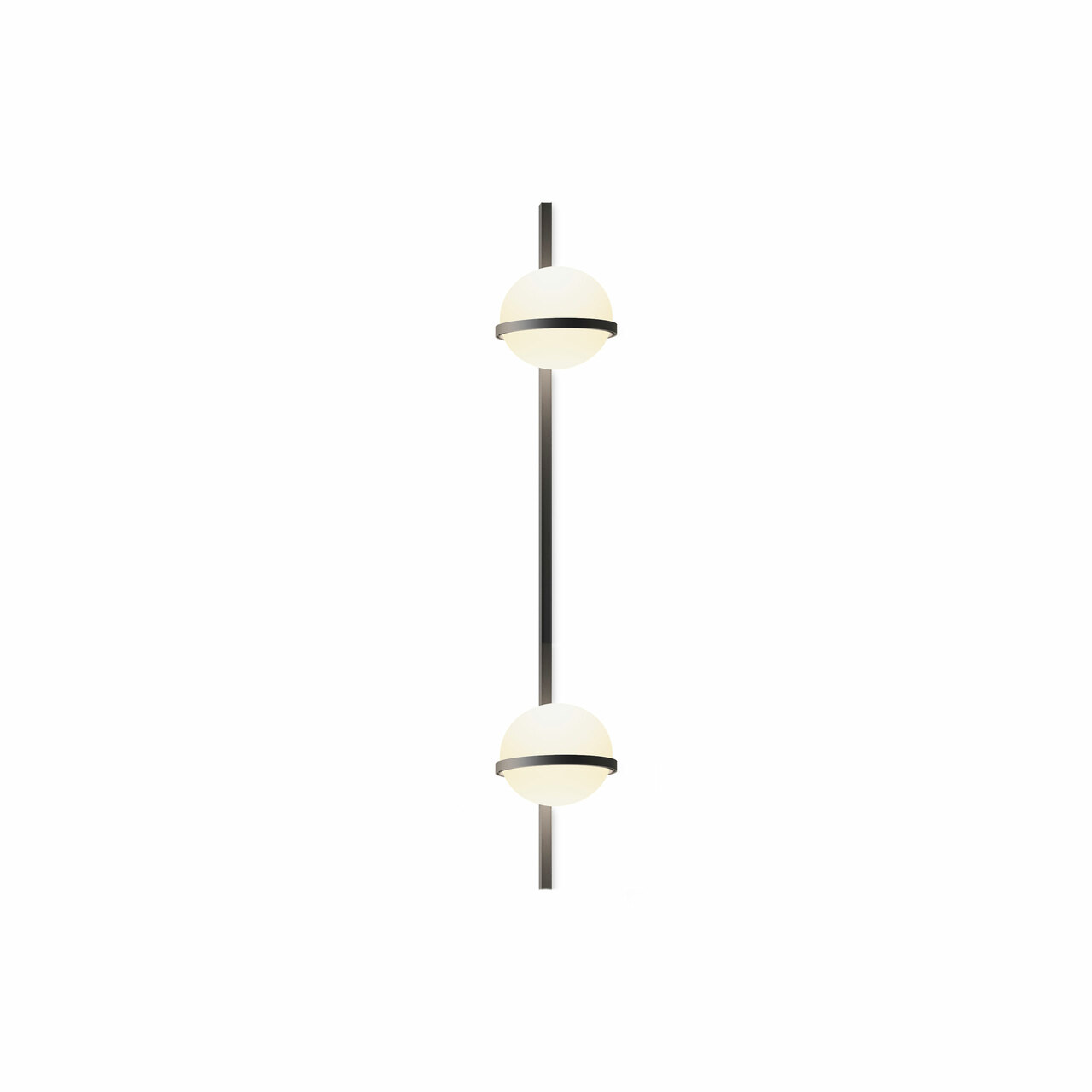 Vibia Wandleuchte 'Palma' Graphit, 2 Leuchtkugeln