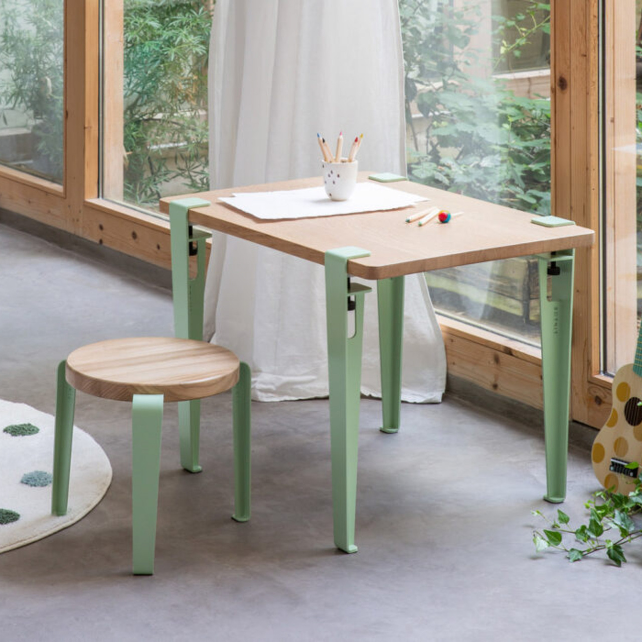 TIPTOE Tabletop Finish Solid Oak