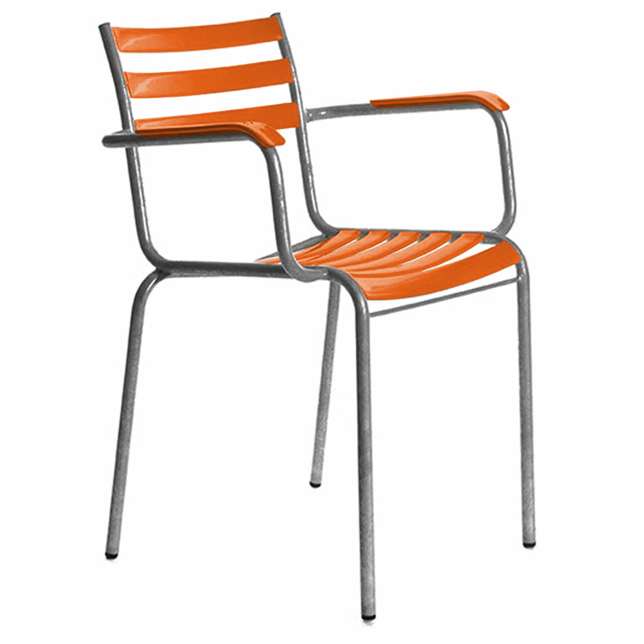 Manufakt Armlehnstuhl 'Bättig 7a' Orange - RAL 2009