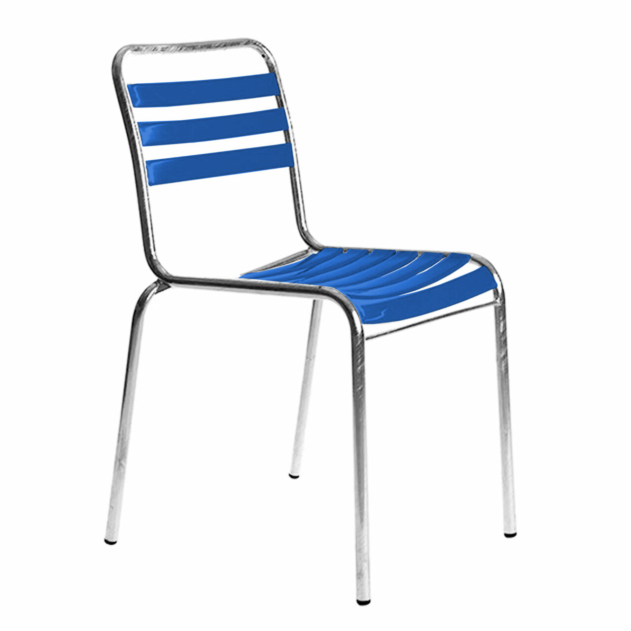 Manufakt Stuhl 'Bättig 10' Blau - RAL 5005