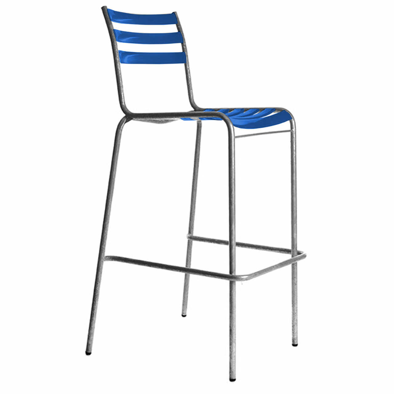 Manufakt Barstuhl 'Bättig 7' Blau - RAL 5005