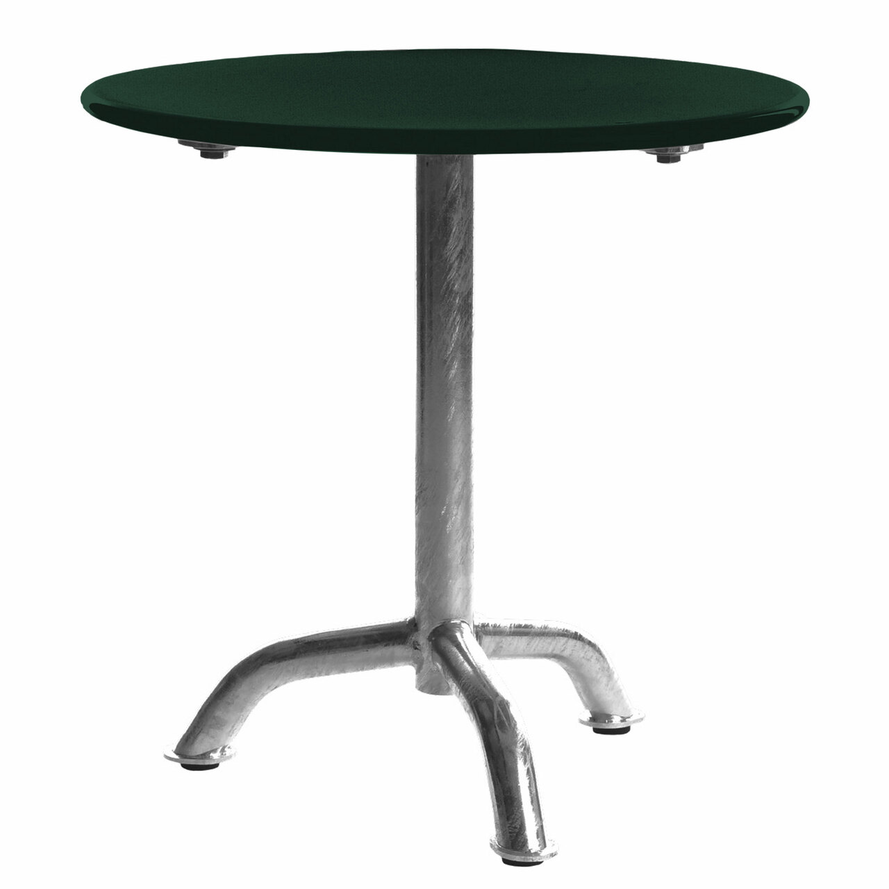 Manufakt Kleiner Clubtisch 'Bättig' Tannengrün - RAL 6009, Ø: 50 cm	