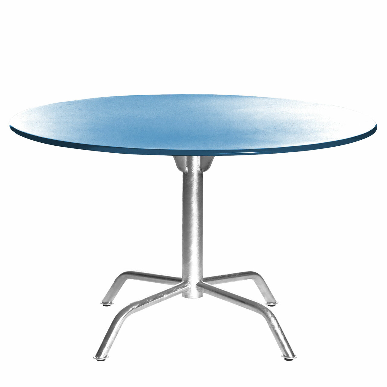 Manufakt Runder Tisch 'Bättig' Hellblau - NCS S 2040-R90B, Ø: 120 cm